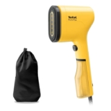 Tefal Pure Pop Slim Handheld Clothes Steamer, 70ml Detachable Water Tank, Yellow, DT2026