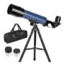 Telescope 50mm Aperture 360mm Focus Length for Astronomy Beginners