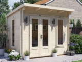 Terminator Pent Log Cabin (with code)