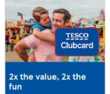 Tesco Clubcard: 2x Value on 200 Days Out – £0.50 £1 for Thorpe Park, Alton Towers, Tenpin, Woburn Safari & Merlin, etc