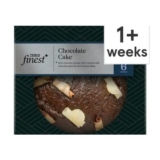 Tesco Finest Chocolate Cake 6 Servings