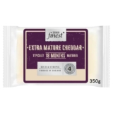 Tesco Finest Extra Mature English Cheddar Cheese 350G – Clubcard Price
