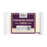 Tesco Finest Extra Mature English Cheddar Cheese 350g