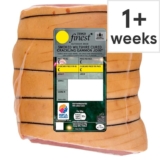 Tesco Finest Smoked / Unsmoked Wiltshire Cured Crackling Gammon Joint – per kg – Clubcard Price