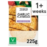 Tesco Garlic Flatbread 225g – Clubcard Price
