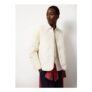 The Cream Quilted Liner Jacket ( Sizes L & XL Only)