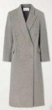 The Frankie Shop Jane double-breasted twill coat
