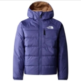 The North Face Boys Reversible (Cave Blue/Almond Butter) Perrito Jacket (Size: XL, XXL)