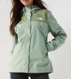 The North Face Womens Antora Rain Jacket – Green, XS