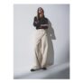 The Set 2 Pack Cord Wide Leg Jeans Cream/Black