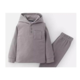 The Very Collection Single Waffle Pyjamas – Grey