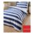 The Very Collection Stripe Kids Duvet Cover Set – Single, Blue