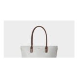 The Voyage Nylon Tote in Silver Grey