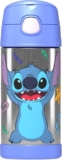 Thermos – Disneys Stitch Bottle (355ml) – BPA Free, Stainless Steel, Spill Proof, Pop-Up Straw