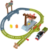 Thomas & Friends Motorized Toy Train Set, Paint Delivery with Troublesome Truck & Track for Pretend Play Kids Age 3 Years, Centre