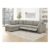 Thomasville Miles Grey Fabric Corner Sofa with Power Footrests