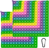 Times Table Poppet 12×12,Multiplication Learning Toy and Stress Relief Fidget Popper, 12×12&1212 Dual Side Math Sensory Toy for Kids Ages 5-7, Fun Classroom and Home Educational Gift (Right Angle)