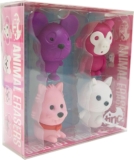 Tinc Eraser Pack – Animal Collection – Pack of 4