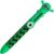 Tinc Multicolour Retractable Ballpoint Pen 6-in-1 Colour Ballpoint Pens for School Office Home Green