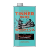 Tinner Bros Black Spiced Whisky Liqueur Smooth Vanilla & Spiced Honey, 22%, 70cl