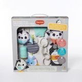 Tiny Love Magical Tales Black & White Gift Set, Baby Gift Set with Developmental Toys, 4 Hand-Picked Take-Along Toys, 0m