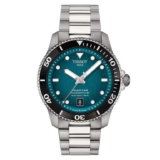 Tissot Seastar 1000 Mens Teal Blue Dial & Stainless Steel Bracelet Watch – Powermatic 80