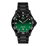 Tissot Seastar 1000 Watch, Green Dial, 300M WR, Sapphire Crystal, 40mm, Quartz, Model: T1204103309100 – w/Code