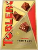 Toblerone Truffles, Milk Chocolate with Honey and Almond Nougat Filling, Established in Switzerland, Perfect for Gifting, 180 g (Pack of 1)