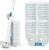 Toilet Wand Kit with 48 Refills, Disposable Toilet Bowl Brush Disposable Toilet Cleaning System Toilet Wand, Storage Caddy and 48 Toilet Brush Refill Cleaning Heads for Bathroom Cleaning