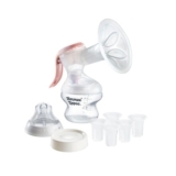 Tommee Tippee Manual Breast Pump with Petal Cushion, 24mm Flange