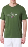 Tommy Hilfiger Mens Brand Love Big Hilfiger Tee Mw0mw41455 S/S T-Shirt (Pack of 1)