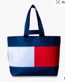 Tommy Hilfiger Tote Bag, Red/White/Navy – C&C £2.95