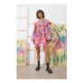 Tony Rodeo Cotton Frill Yoke Mini Smock Dress