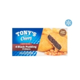 Tonys Chippy Crispy Batter 4 Black Pudding Fritters 340g