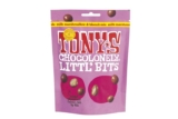 Tonys Chocolonely – Littl Bits Chocolate Mix Balls – Mini Milk Marshmallow Biscuit Chocolates in Sharing Pouch – 100g