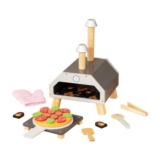 Tooky Toy Wooden Pizza Oven Playset