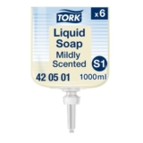 Tork Mildly Scented Liquid Soap S1, 6x1000ml