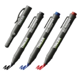 Tracer Clog-Free Construction Marker Kit Site Holster Black, Blue, and Red