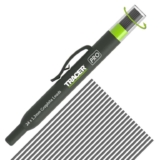 Tracer Pro Series, Precision Pencil Refill Lead Set 24 x 1.3mm Graphite Leads for Carpenters Pencil