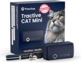 Tractive Smart Cat Tracker Mini 1 Cat GPS Real-Time Location Tracking Territory & Location History Safety Collar included (Dark Blue)