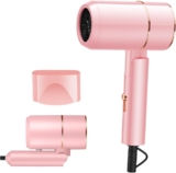 Travel Hairdryers for Women, Hair Dryer Lightweight Hairdryers, Fast Drying Blow Dryer, Small Hair Dryer with Hot and Cold Button for Multi Women Man Hairstyles, for Home Salon Travel