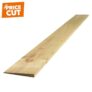 Treated Green or Brown Feather Edge Fence Board 125 x 22mm x 1800mm