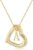 Turandoss Mothers Day Gifts – Gold Heart Initial Necklaces for Women Girls 14K Gold Plated Letter A-Z CZ Knot Pendant Necklace Mothers Day Gifts for Mum Grandmother Women Jewelry