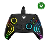 Turtle Beach Afterglow Wave Black Wired RGB Gaming Controller with Mappable Buttons, Black