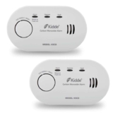 Twin Pack Kidde 5CO Battery Powered Carbon Monoxide Alarm and Detector – Sold & Shipped by Safelincs