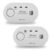 Twin Pack Kidde 5CO Battery Powered Carbon Monoxide Alarm and Detector – Sold & Shipped by Safelincs