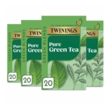 Twinings Pure Green Tea, 80 Tea Bags (4×20)