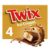 Twix Chocolate & Caramel Ice Cream x4 (Nectar Price)