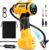 Tyre Inflator Air Compressor – 22L/min Portable Car Accessories, Rechargeable Battery Tyre Pump, Digital Cordless Electric Pump with LED Light, 4 Preset Modes for Car/Bike/Motorcycle/Ball