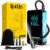 Tyre Inflator Cordles Compressor – Portable Electric Bike Pump 150 PSI with Digital Display,Rechargeable Tyre Accessories for Car,Bike and Motorbike with Pressure Gauge and LED Light,Upgarde